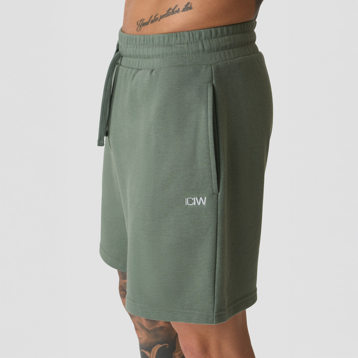 Everyday Sweatshorts Gr&oslash;n