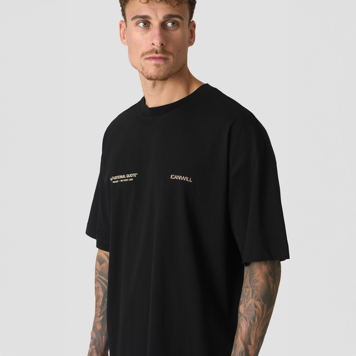 Everyday Oversized T‑shirt Print Sort