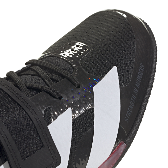 Adipower Weightlifting 3 Sko Sort Hvid/R&oslash;d