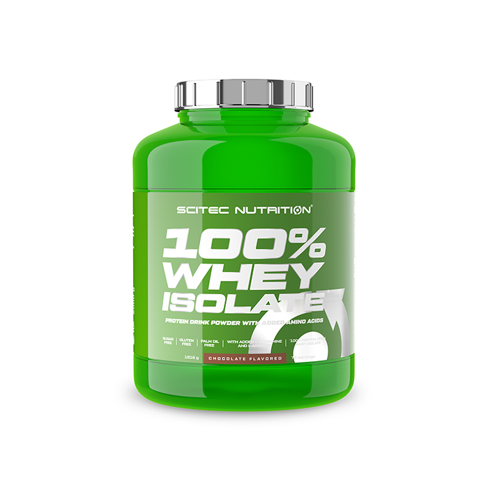 100% Whey Isolate Valleproteinisolat 1816 g chocolate