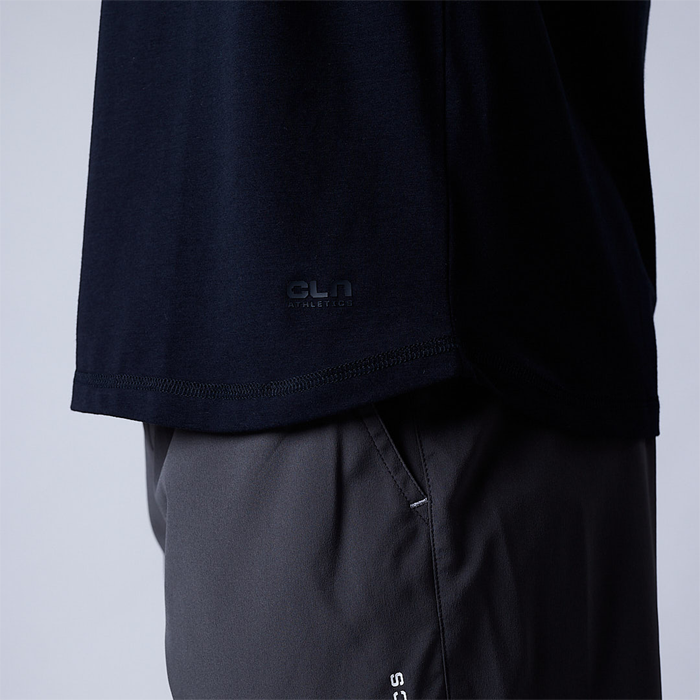 Bamboo T-shirt Marinebl&aring;