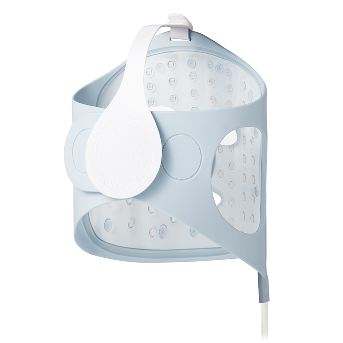 Glow LED Ansigtsmaske Bl&aring;
