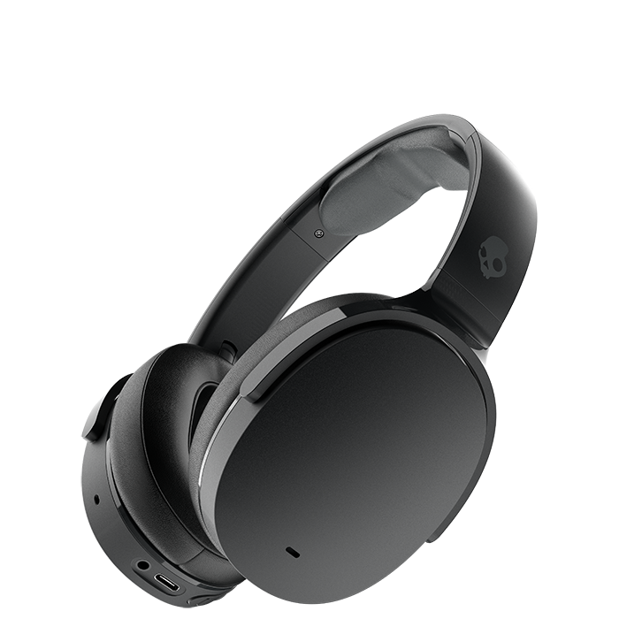 Skullcandy Hesh ANC Over-Ear Tr&aring;dl&oslash;se Hovedtelefoner Sort