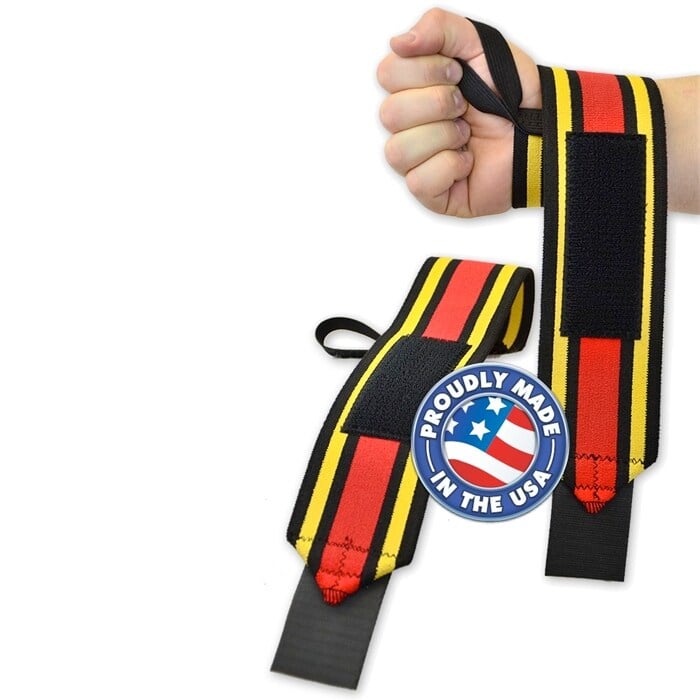 Signature Gold Wrist Wraps