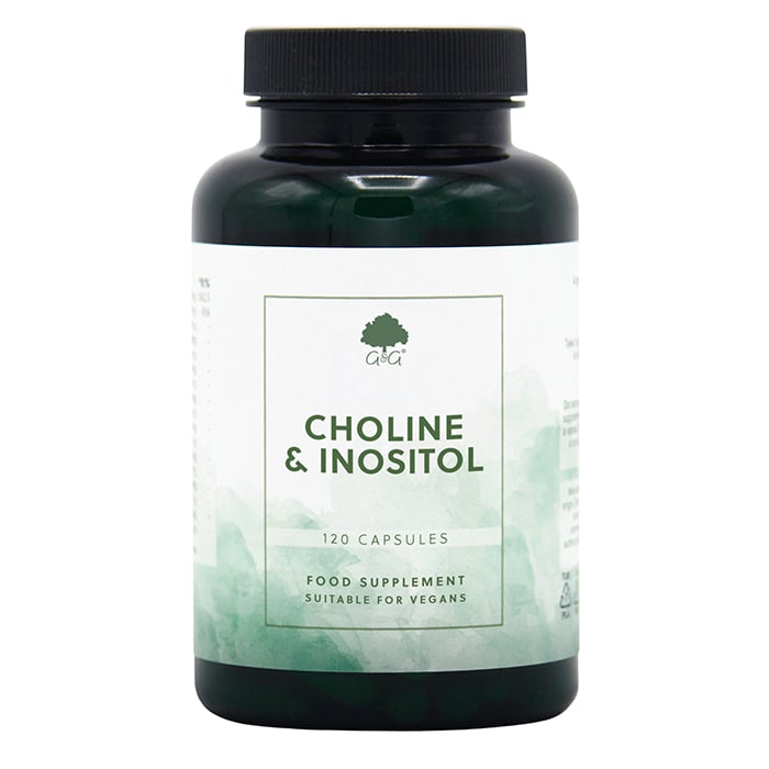 Choline 250 mg & Inositol 250 mg 120 kapsler