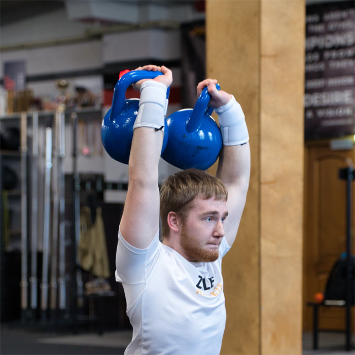 RX H&aring;ndledsst&oslash;tte Power Max Par Hvid