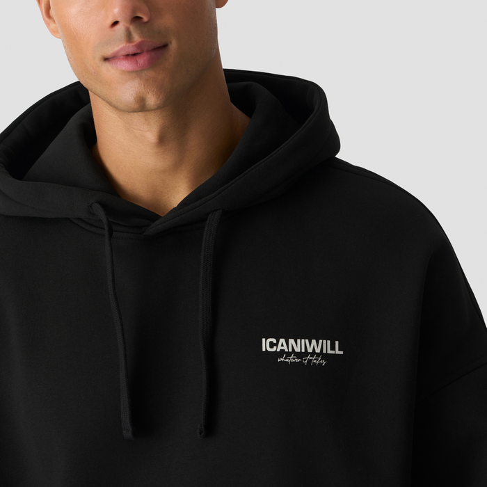 Everyday Relaxed Hoodie Sort