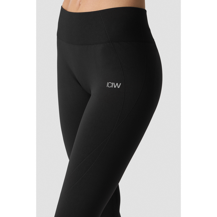 Shape Tights Mid Waist Sort