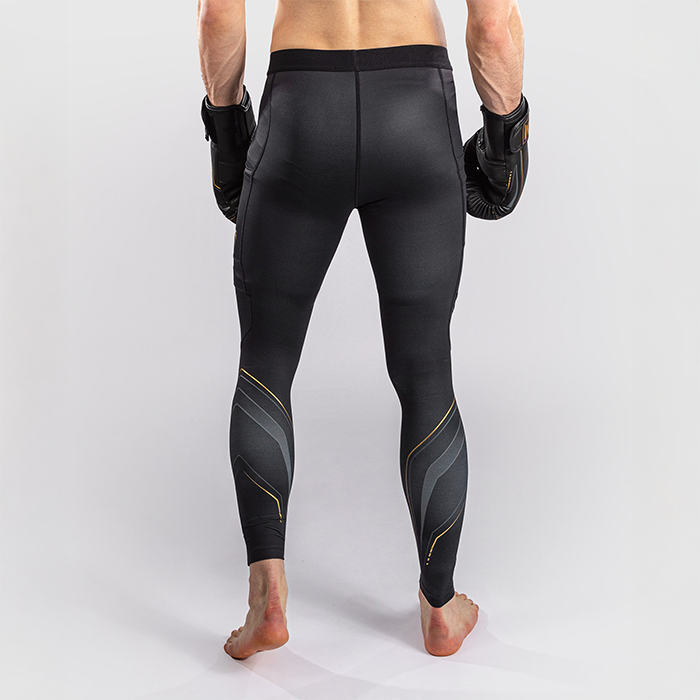 Venum Streamline Spats Sort Guld