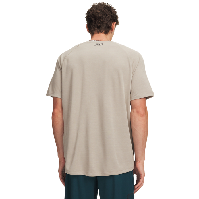 Tech Textured T-shirt Beige