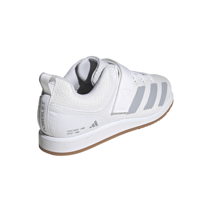 Adidas Powerlift 5 V&aelig;gtl&oslash;ftningssko Hvid/S&oslash;lv