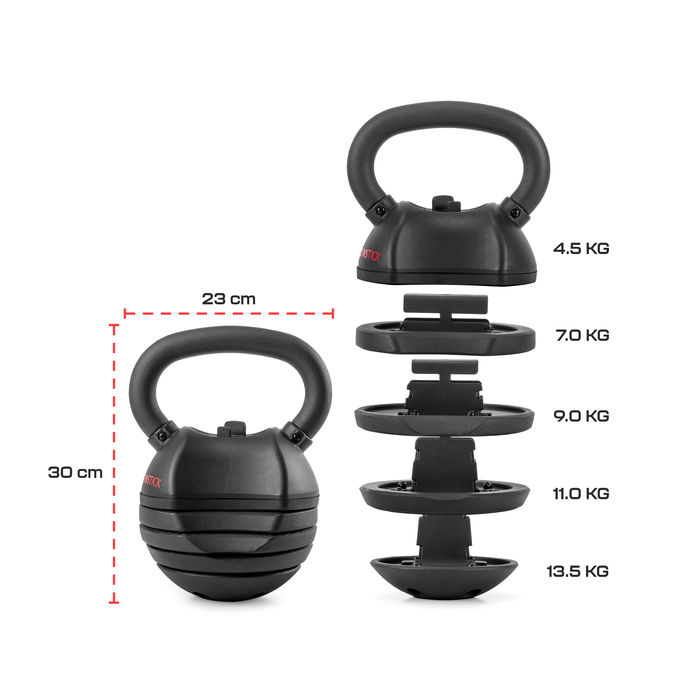Quick-Lock Kettlebell 13,5 kg