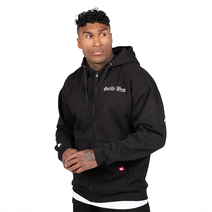 Utah Zipped Hoodie Sort