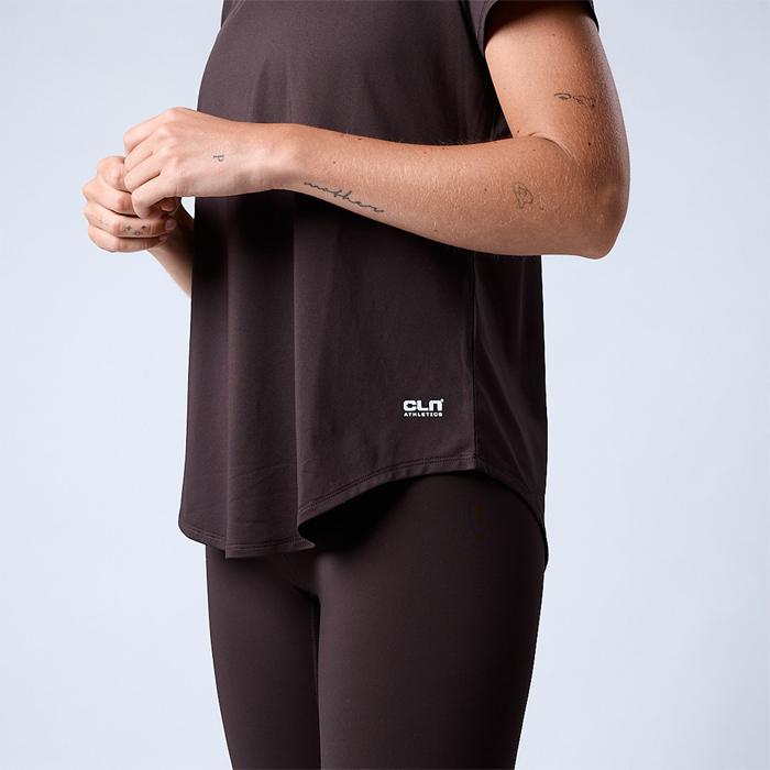 Lucy T-shirt Brun