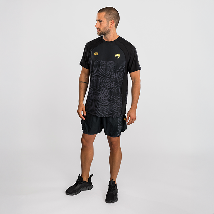Venum X Chimaev Wild Borz Dry Tech T-shirt Sort Gr&aring;
