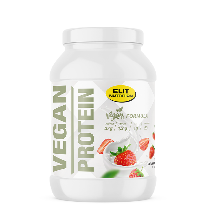 ELIT VEGAN Protein Laktosefrit proteinpulver 750 g strawberry