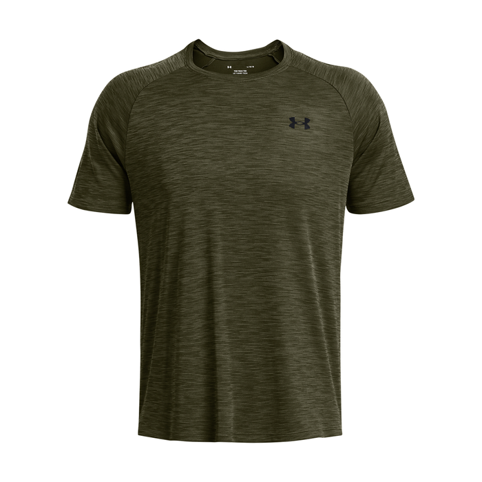 Tech Textured T-shirt Gr&oslash;n
