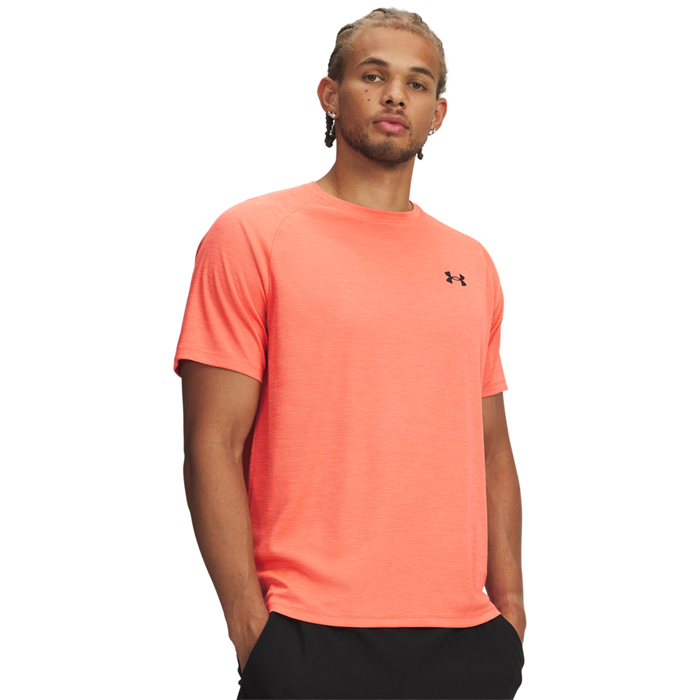 Tech Textured T-shirt R&oslash;d