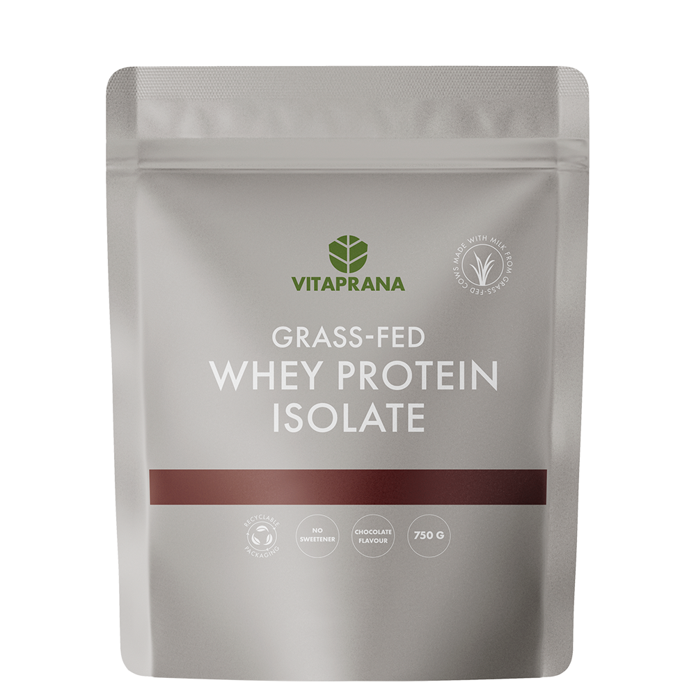 Valleproteinisolat Gr&aelig;sfodret 750 g choklad