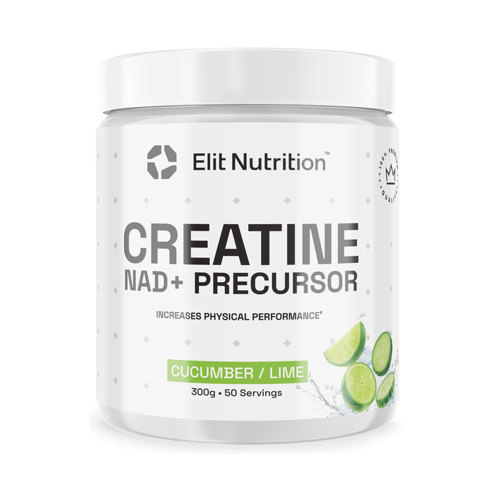 Kreatin + NAD+ Lime/Agurk 300 g
