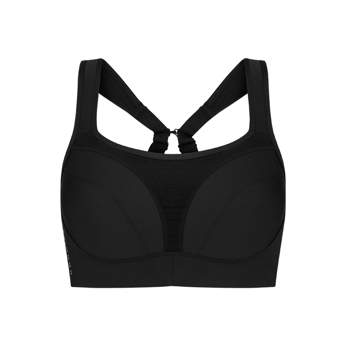 High Support Sportsbra, Black