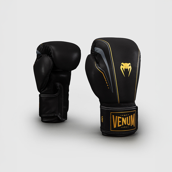 Venum Streamline Boksehandsker Sort Guld