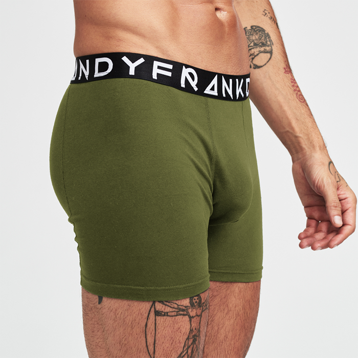 Boxershorts 5 pack Gr&oslash;n