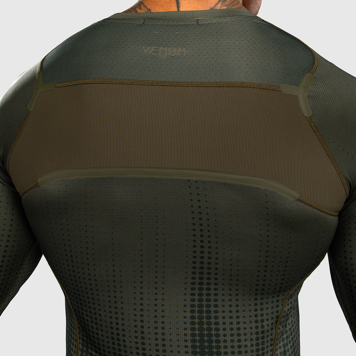 Venum Stealth Lang&aelig;rmet Rashguard Khaki Gr&oslash;n
