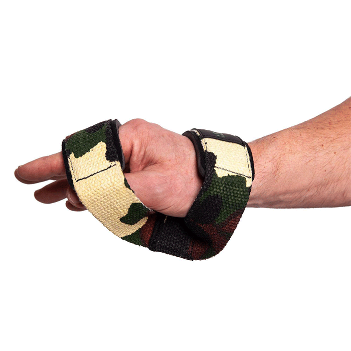 Figur 8 L&oslash;ftestropper Gr&oslash;n Camo