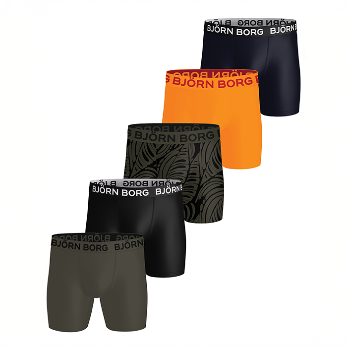 Sports Microfiber Boxer 5‑pak Multipack
