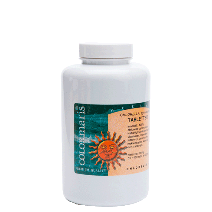 Chlorella 1400 tabletter