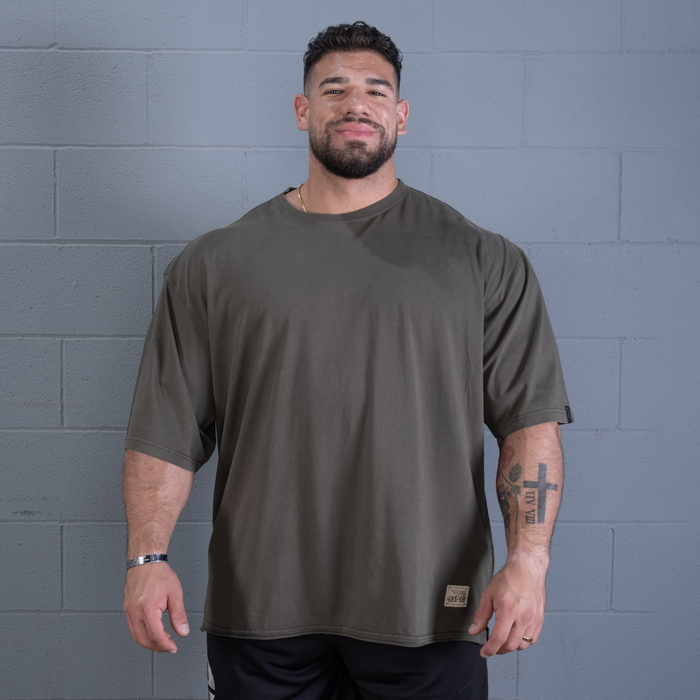 Vintage Iron Tee, Washed Deep Forest