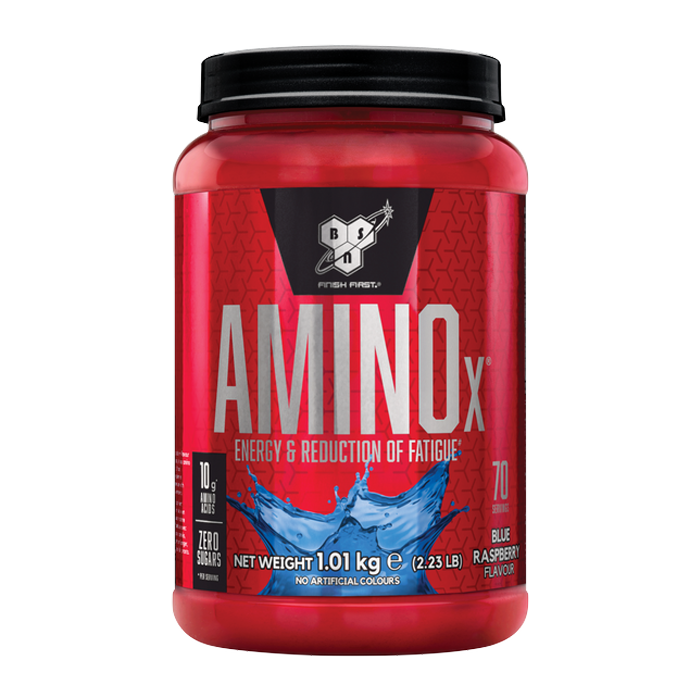 Amino-X BCAA Powder 70 portioner blue_raz