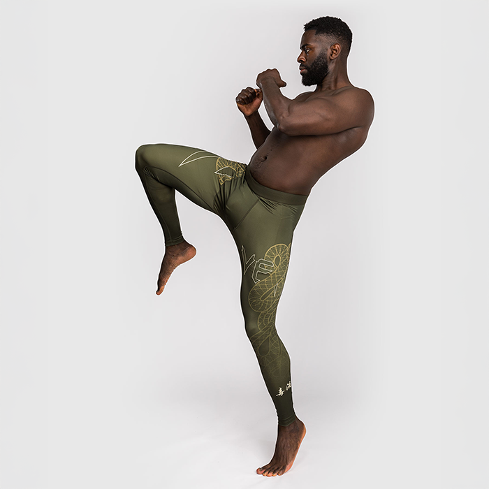 Serpenti Spats Khaki Bronze Ivory