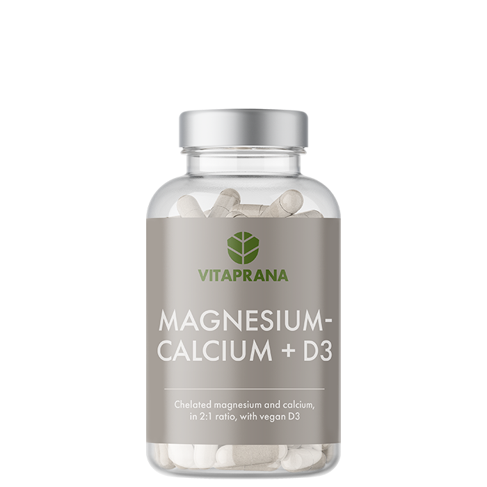 Magnesium Kalcium + D3 100 kapsler