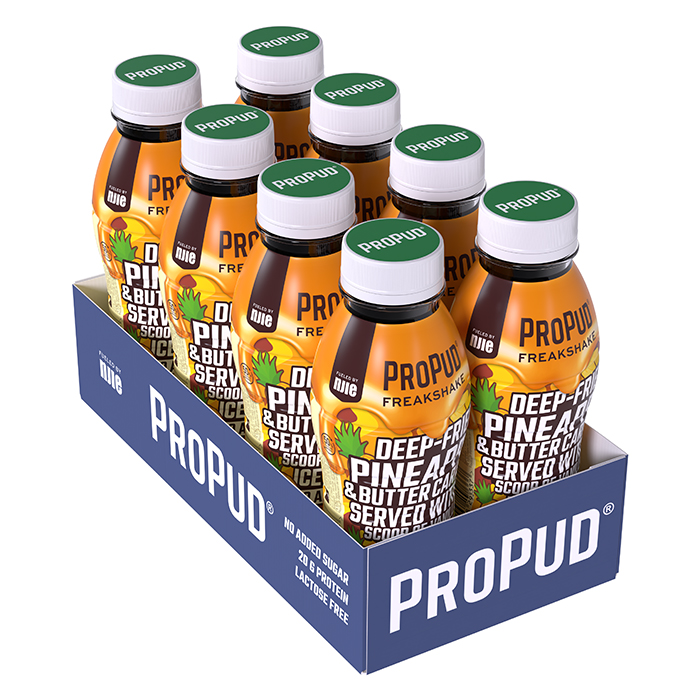 8 x ProPud Protein Milkshake, 330 ml strawberry