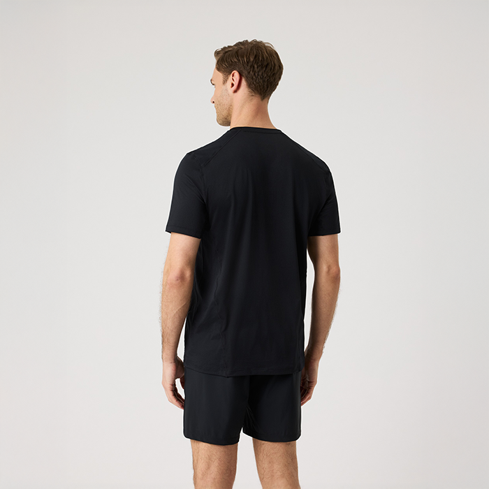 Ace Mesh T‑shirt Sort