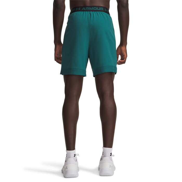 UA Vanish Woven 6in Shorts Rack Green