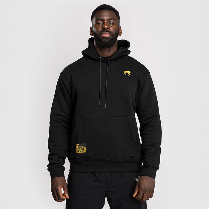 Serpenti Hoodies Sort S&oslash;lv Guld