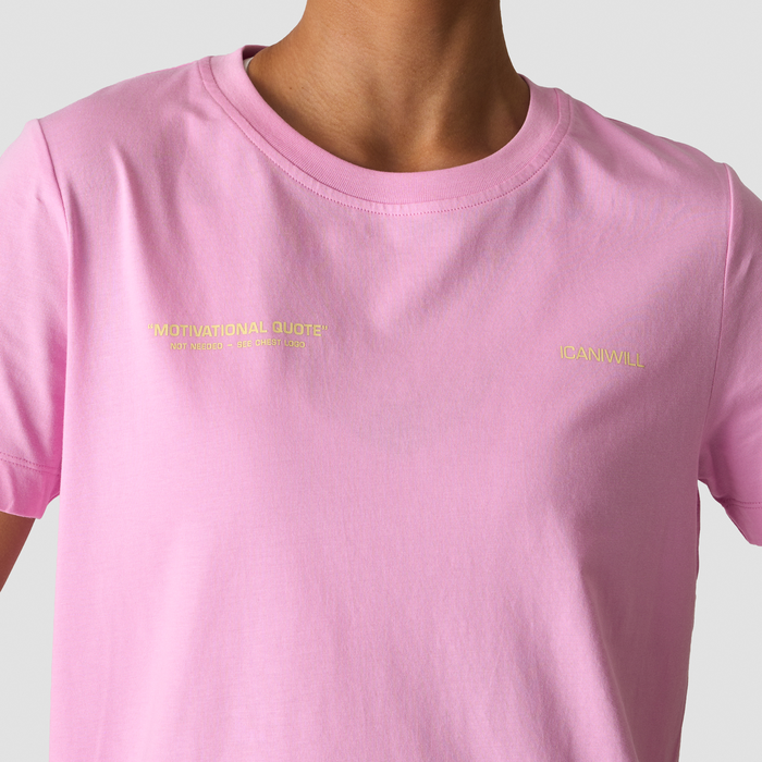 Everyday Bomulds T‑shirt Rosa
