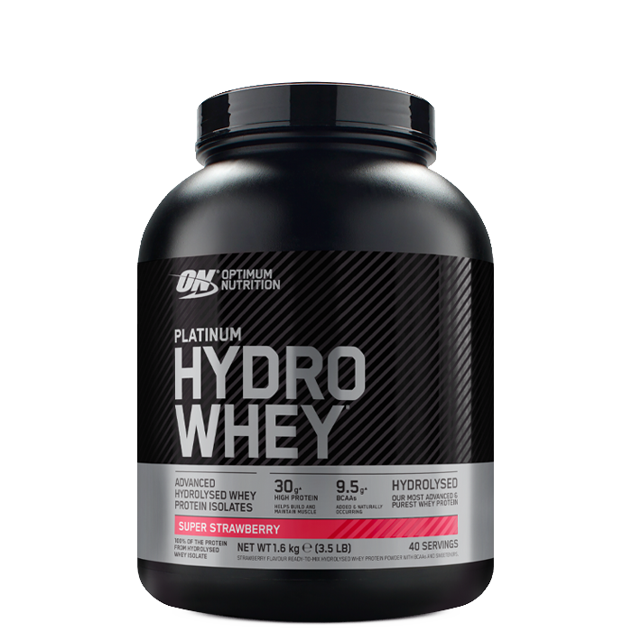 Platinum Hydro Whey Whey Protein 1,6 kg super_strawberry