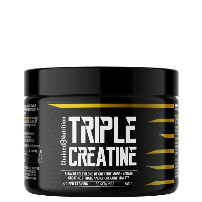 Tripple Creatine Hardcore Kreatinblanding 240 g