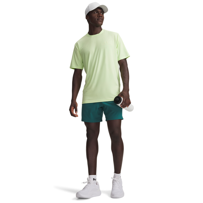 UA Vanish Woven 6in Shorts Rack Green