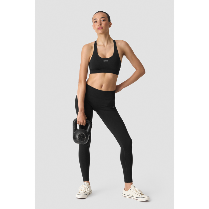 Shape Tights Mid Waist Sort