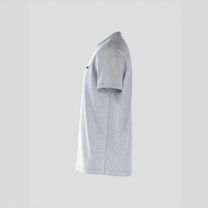 Essential T‑shirt Lysegr&aring;