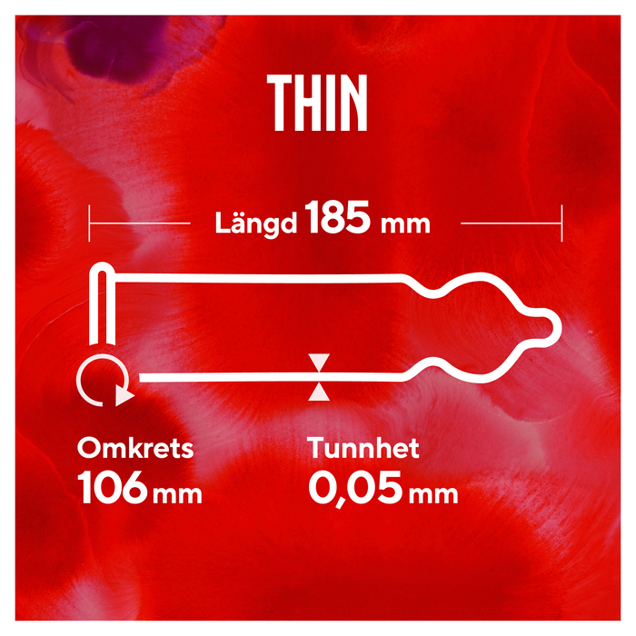 Thin Kondomer Ekstra Tynde 30 stk