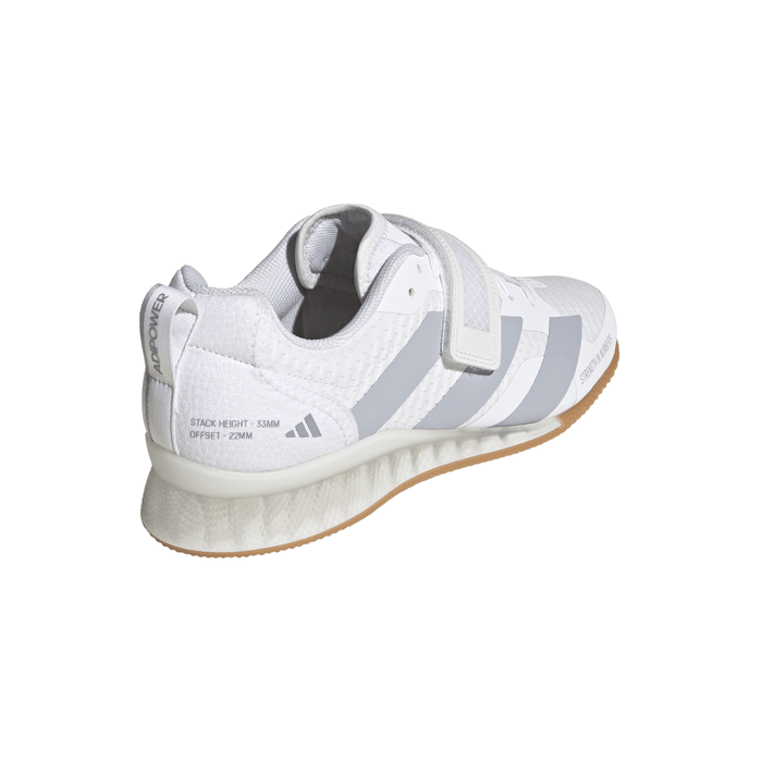 Adidas Adipower Weightlifting III V&aelig;gtl&oslash;ftningssko Hvid/Gr&aring;
