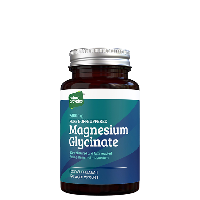 Magnesiumglycinat 120 kapsler