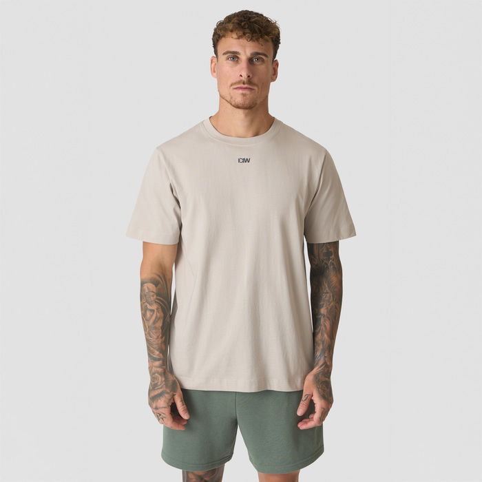 Everyday Bomulds T‑shirt Lysegr&aring;