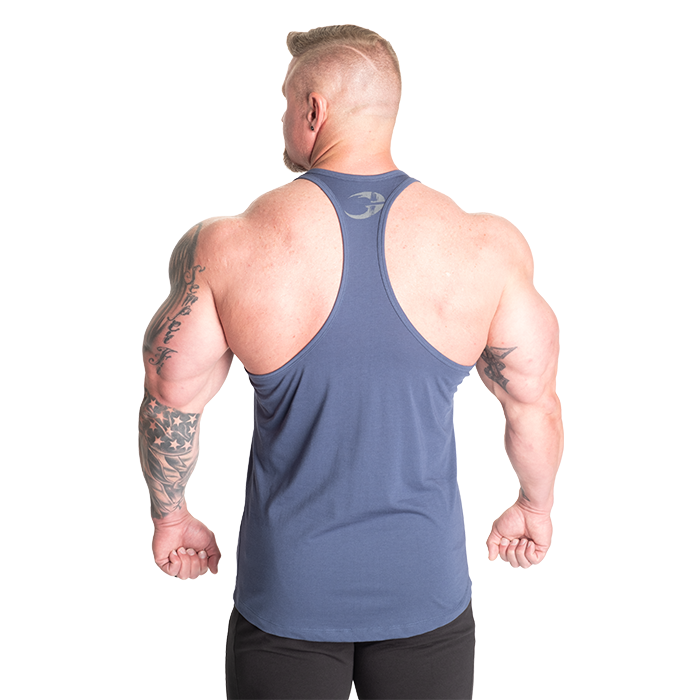 Essential T-Back Top Lysebl&aring;